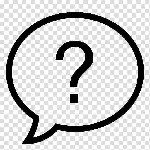 Computer Icons Question mark, bottom slowly rising bubbles transparent background PNG clipart