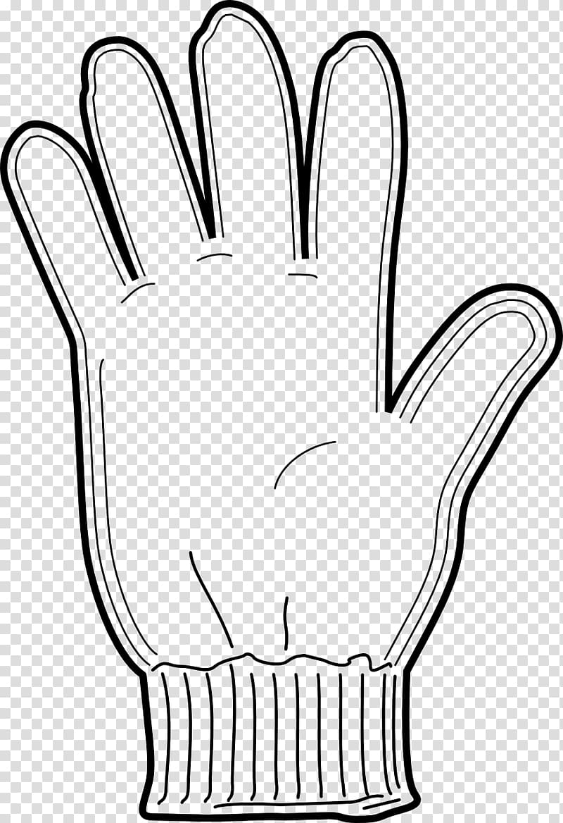 how to draw gloves