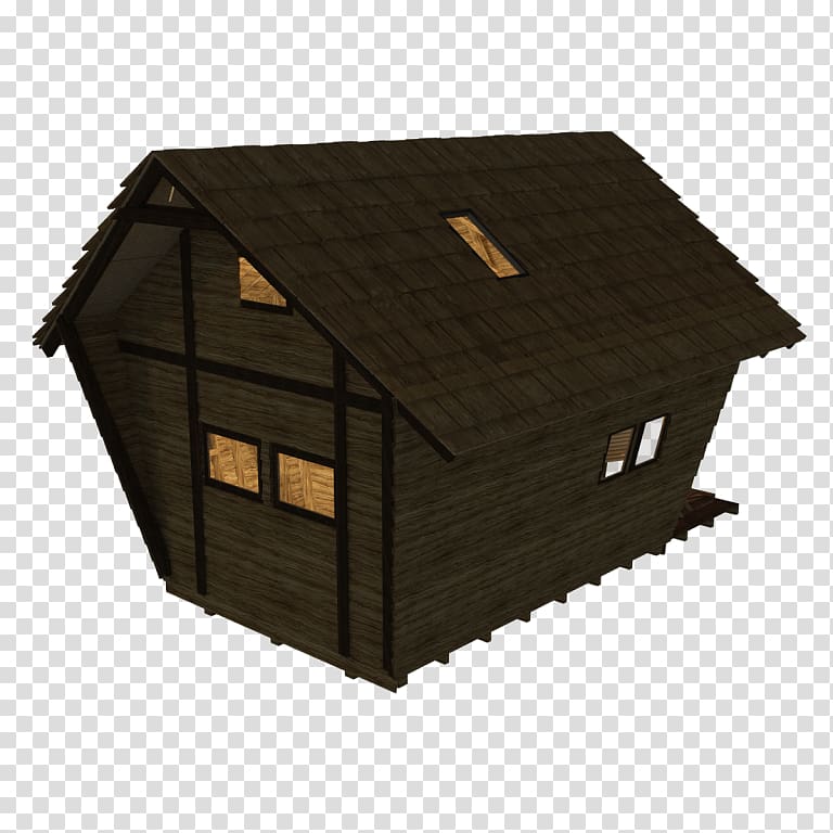 Shed House plan Log cabin, house transparent background PNG clipart