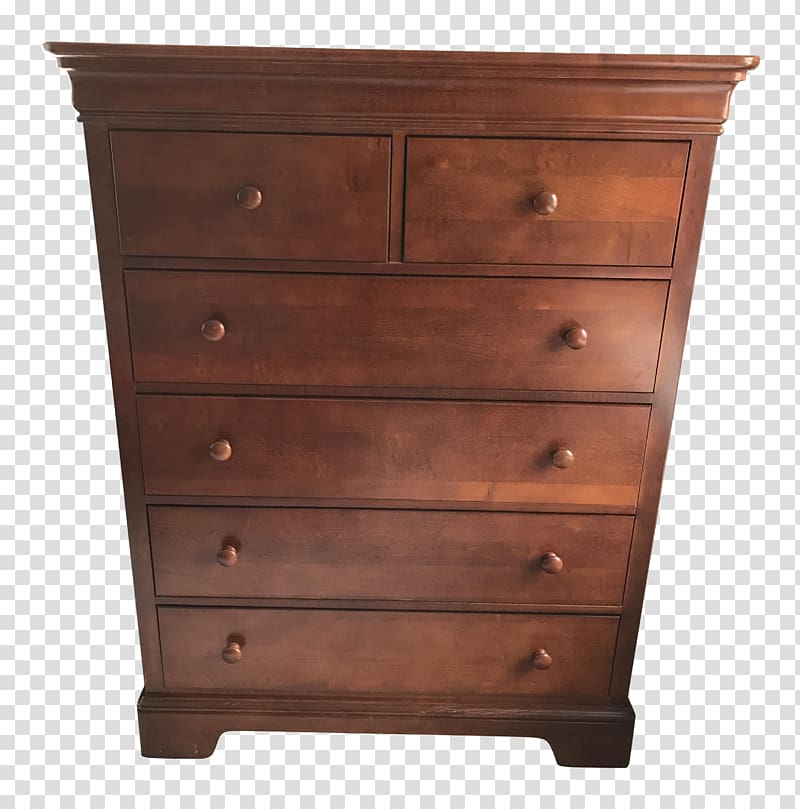 Chest of drawers Wood Chiffonier, american solid wood transparent background PNG clipart