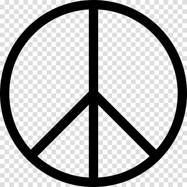 Peace symbols Campaign for Nuclear Disarmament , symbol transparent background PNG clipart