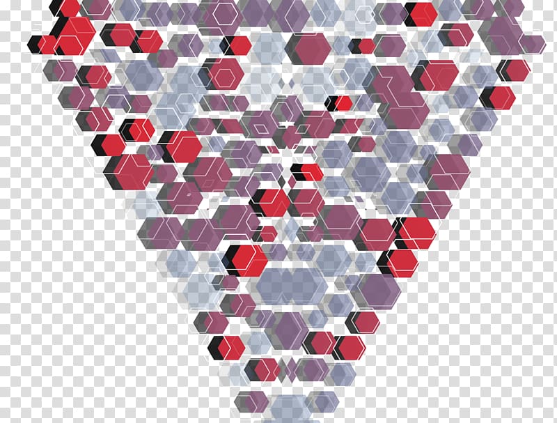Polygon Geometric shape Geometry, Red background polygonal shape transparent background PNG clipart