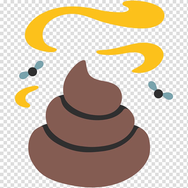 poop illustration, Smelling Poo Emoji transparent background PNG clipart
