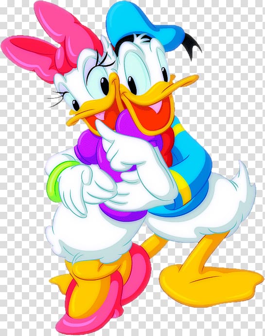 Donald Duck Daisy Duck Mickey Mouse Minnie Mouse Goofy, DUCK transparent background PNG clipart