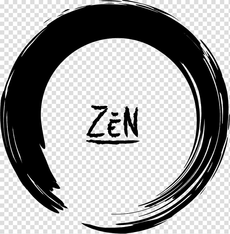 Ensō Zen , vinyl transparent background PNG clipart
