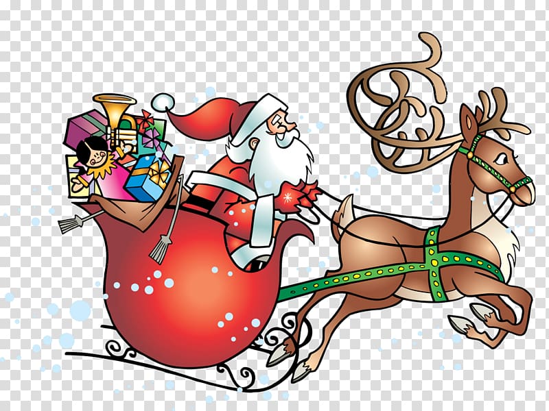 Ded Moroz Birthday Veliky Ustyug Holiday grandfather, reindeer transparent background PNG clipart