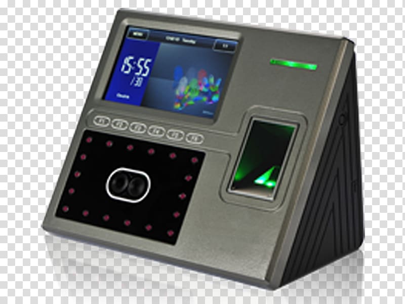 Time and attendance Zkteco Facial recognition system Biometrics Fingerprint, face recognition technology transparent background PNG clipart