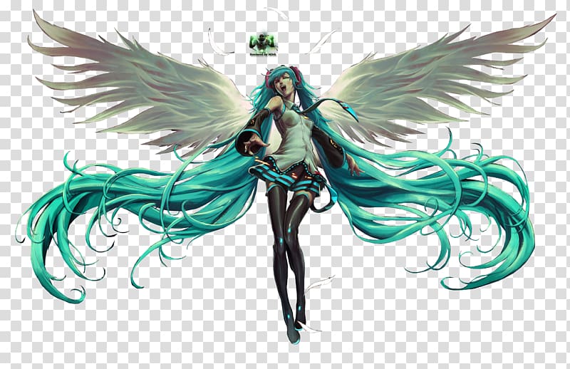 Hatsune Miku Anime Vocaloid Lucia Nanami Art, hatsune miku transparent background PNG clipart