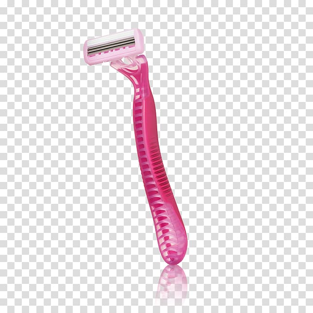 Lotion Safety razor Oriflame Shaving, Pink razor transparent background PNG clipart