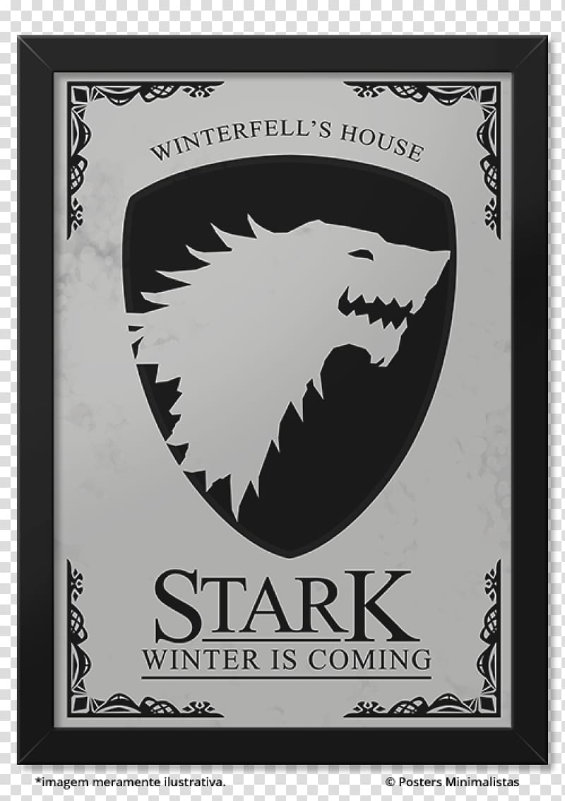 Daenerys Targaryen House Stark Winter Is Coming Television show Fernsehserie, Game Of Thrones Logo transparent background PNG clipart