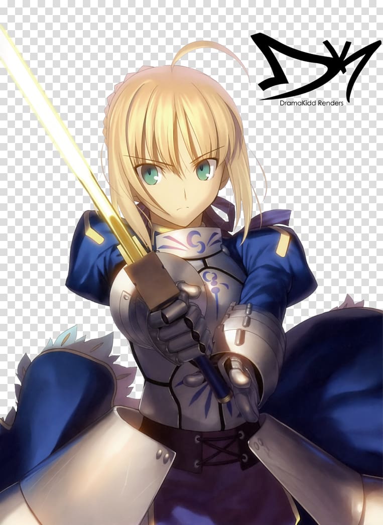 Fate/stay night Saber Fate/Zero King Arthur Type-Moon, Anime transparent background PNG clipart
