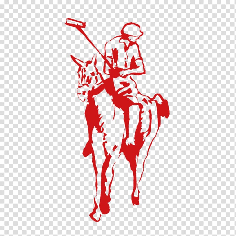 Horse Illustration, Hand-painted rider transparent background PNG clipart