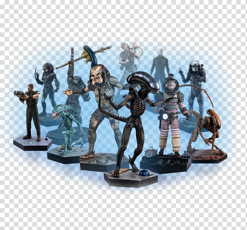 Alien vs. Predator Alien vs. Predator Figurine Action & Toy Figures, Handpainted Monster transparent background PNG clipart