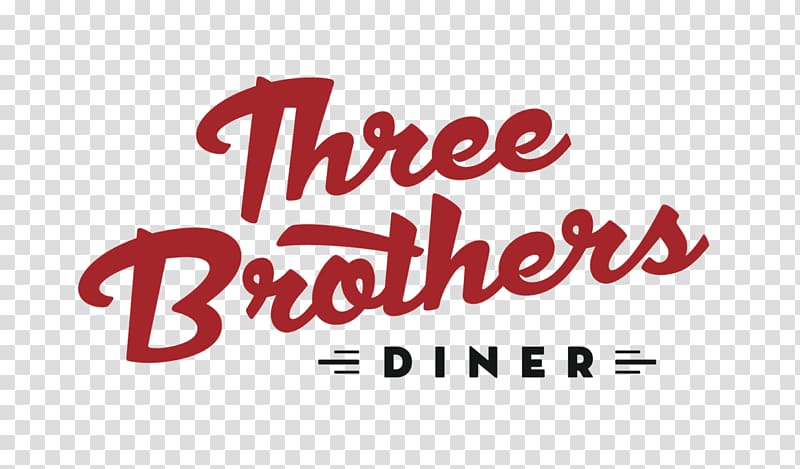 3 Brothers Diner Logo Brand Font Product, famous greek desserts transparent background PNG clipart