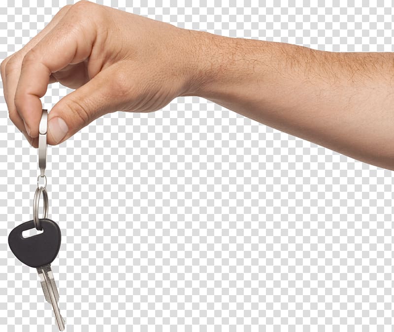 Key Icon, Key In Hand transparent background PNG clipart