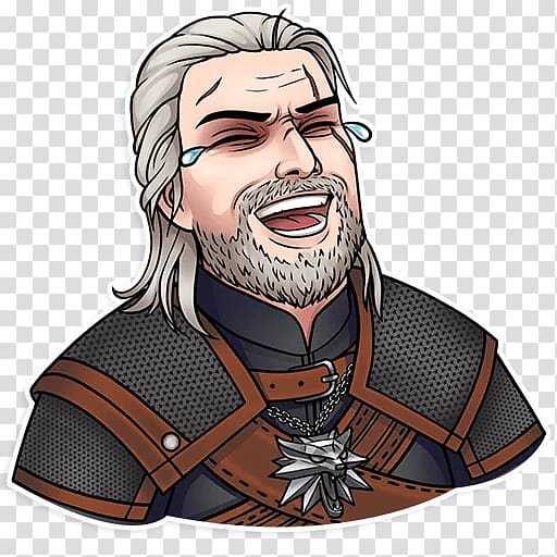 The Witcher Sticker Telegram Fiction Personal computer, witcher logo transparent background PNG clipart