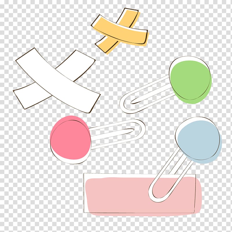 Paper Pin , Color pin transparent background PNG clipart