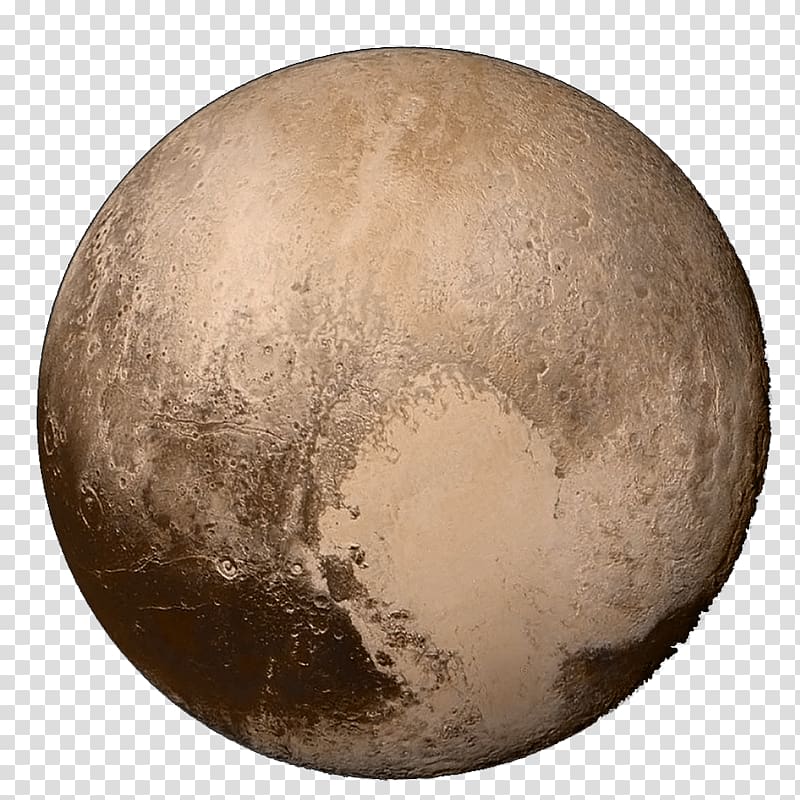 New Horizons Pluto Dwarf planet Astronomy, PLUTO transparent background PNG clipart