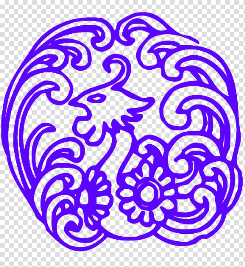 Adobe Illustrator Fenghuang , Blue Phoenix transparent background PNG clipart