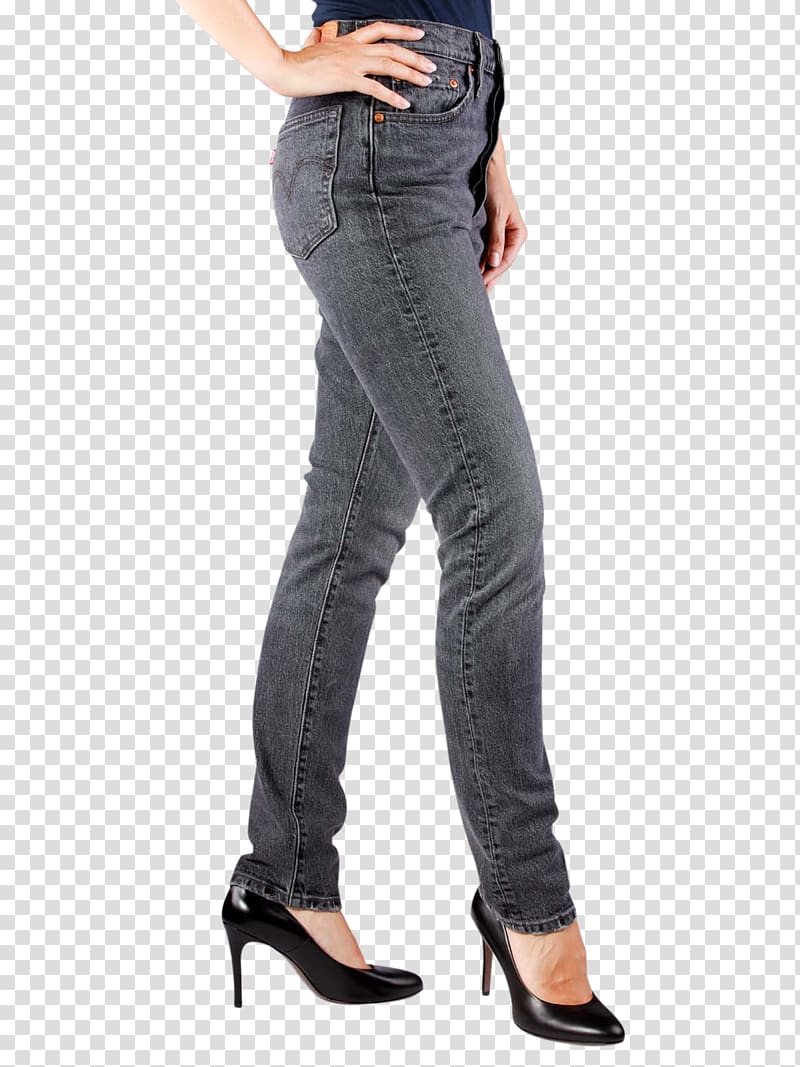 Jeans Denim Levi Strauss & Co. Slim-fit pants Levi\'s 501, jeans model transparent background PNG clipart