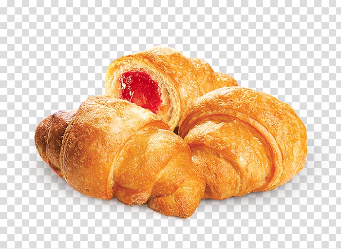 Croissant Pain au chocolat Puff pastry Danish pastry Viennoiserie, croissant transparent background PNG clipart