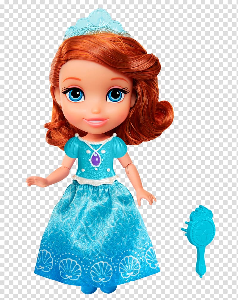 Sofia the First Doll Toy Dress, doll transparent background PNG clipart