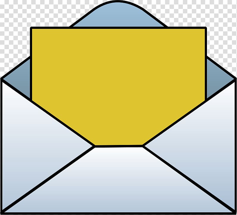 Envelope PNG transparent image download, size: 3424x2699px
