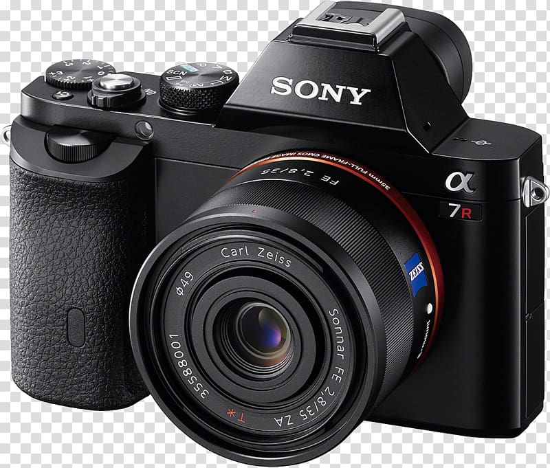 Sony α7 II Sony Alpha 7R Sony Alpha 7S Mirrorless interchangeable-lens camera, sony alpha transparent background PNG clipart