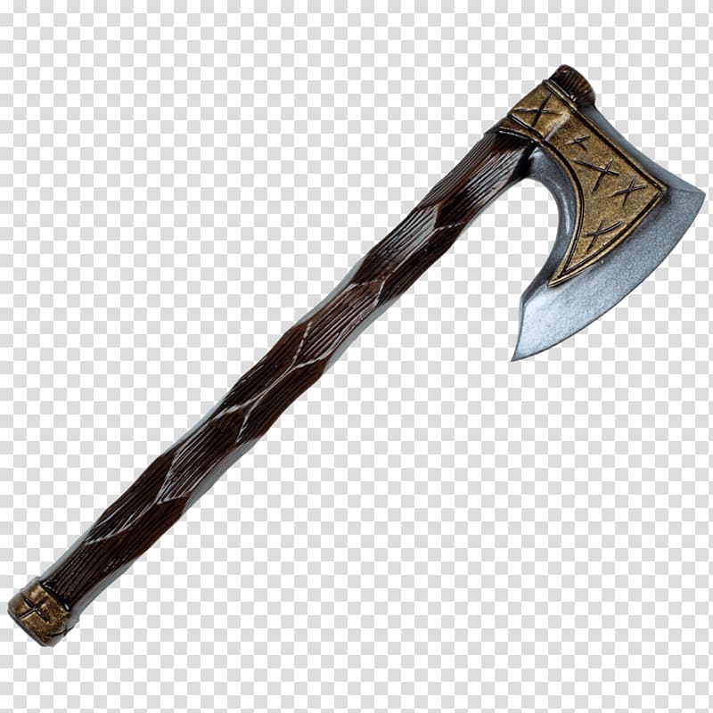 larp axes foam larp swords Live action role-playing game, Axe transparent background PNG clipart