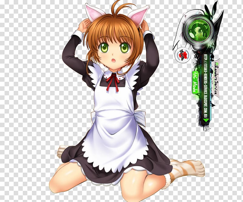 Mea Kurosaki Desktop Character Anime Rendering, maid transparent background PNG clipart