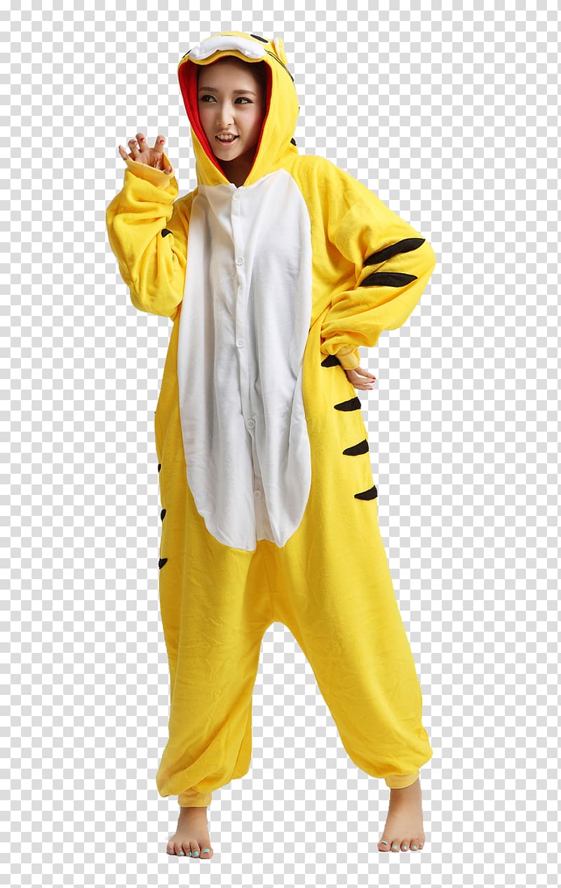 Onesie Tigger Kigurumi Tiger Pajamas, tiger transparent background PNG clipart