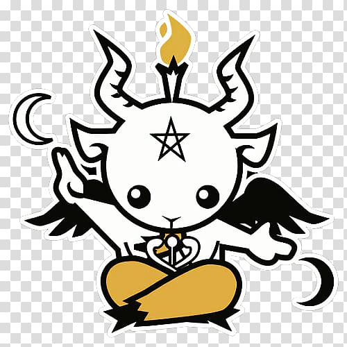 Baphomet Satanism Demon Devil, demon transparent background PNG clipart