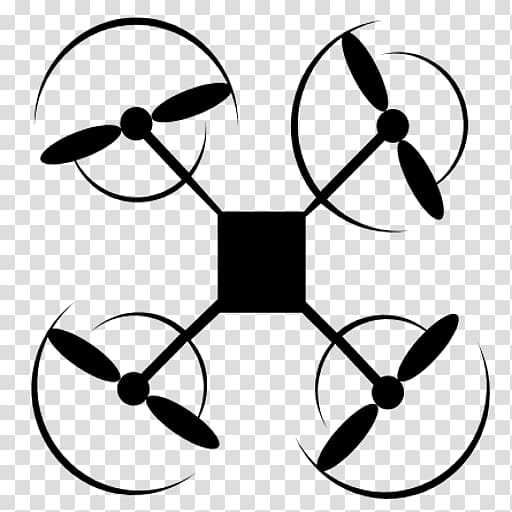 Quadcopter Unmanned aerial vehicle Propeller Multirotor Rotation, uav transparent background PNG clipart