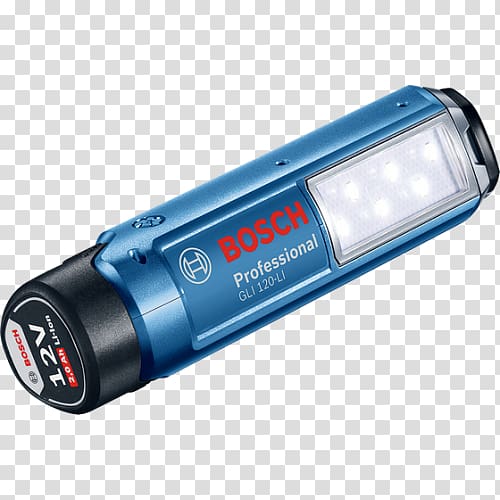Flashlight Robert Bosch GmbH Rechargeable battery Light-emitting diode, flashlight transparent background PNG clipart