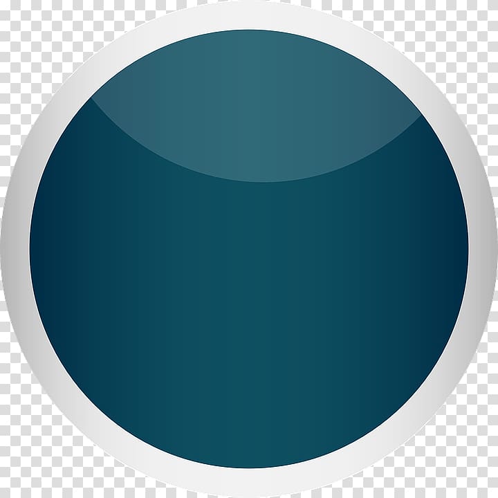 Blue Button With Grey Border transparent background PNG clipart