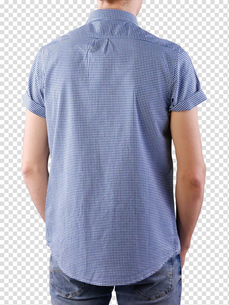 Sleeve Dress shirt Clothing Full plaid, shirt transparent background PNG clipart