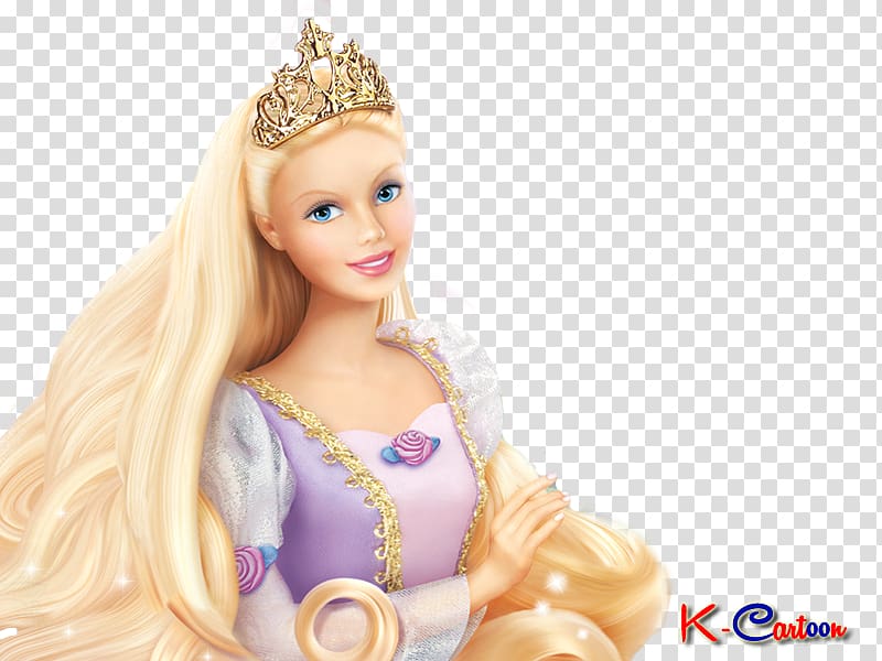 Barbie as Rapunzel Casper, barbie transparent background PNG clipart