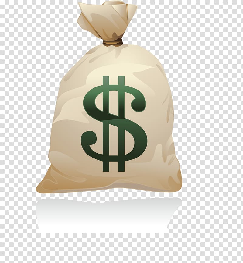 Money bag, Purse transparent background PNG clipart