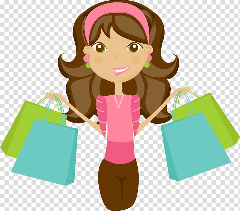 Shopping , going home transparent background PNG clipart