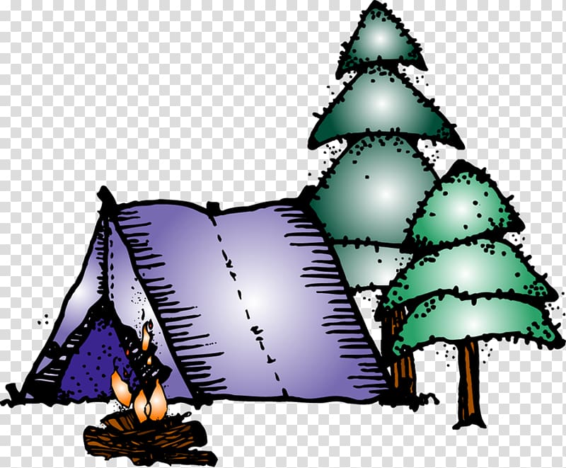 Scouting Camping food Christmas tree, christmas tree transparent background PNG clipart