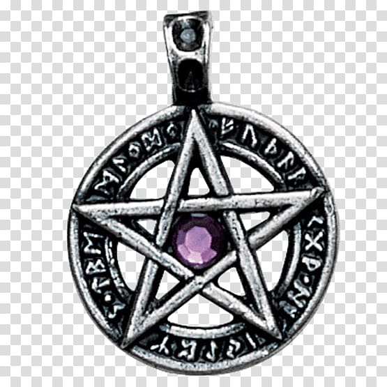 Pentacle Charms & Pendants Pentagram Necklace Wicca, necklace transparent background PNG clipart