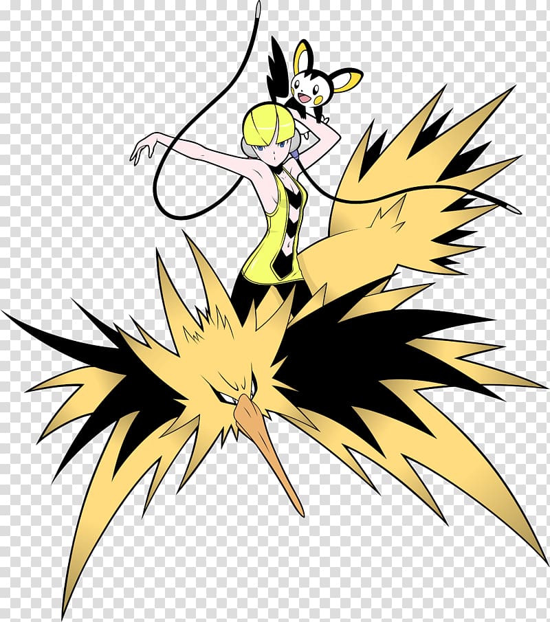 Pokémon Red and Blue Pokemon Black & White Zapdos Chibi, zapdos transparent background PNG clipart