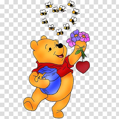 Winnie-the-Pooh Piglet Winnipeg Valentine\'s Day , winnie the pooh transparent background PNG clipart