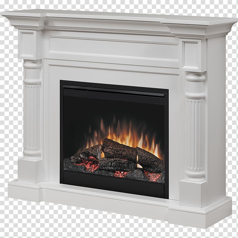 Electric fireplace Fireplace mantel Firebox GlenDimplex, chimney transparent background PNG clipart