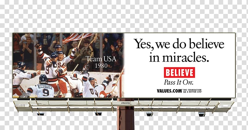 Billboard Miracle on Ice: How a Stunning Upset United a Country Display device Advertising, billboard transparent background PNG clipart
