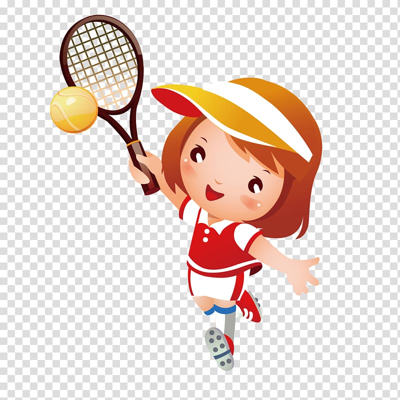 Tennis Girl , Cute Baseball girl transparent background PNG clipart