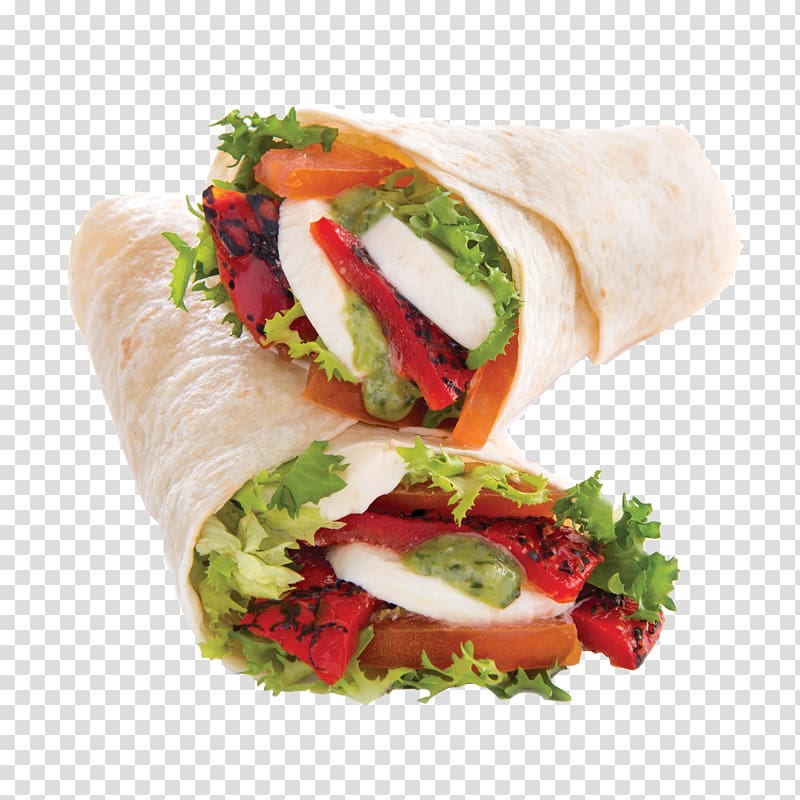Wrap Vegetarian cuisine Shawarma Mediterranean cuisine Paella, wrap transparent background PNG clipart