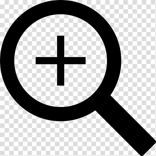 Computer Icons Zooming user interface Symbol Magnifying glass Magnification, symbol transparent background PNG clipart