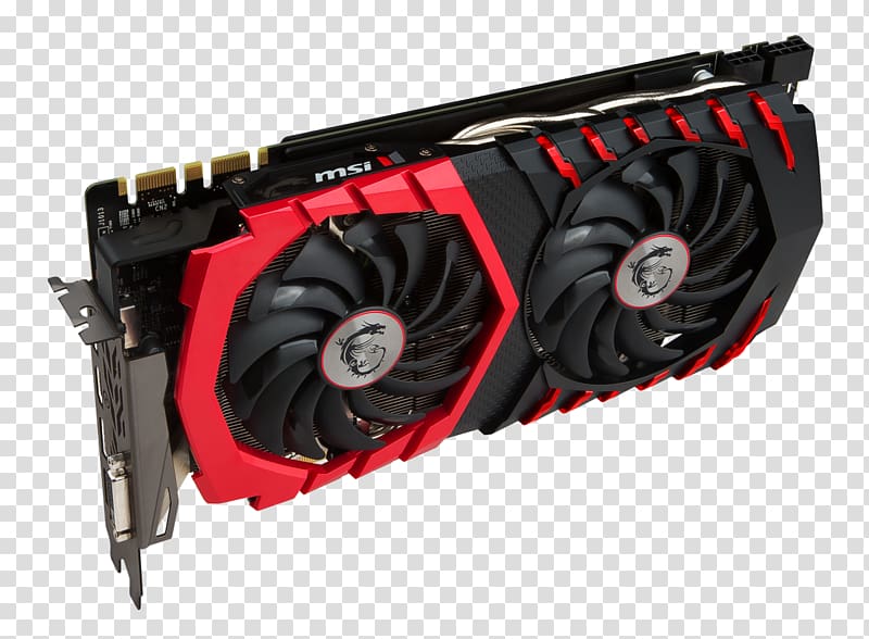 Graphics Cards & Video Adapters GDDR5 SDRAM GeForce AMD Radeon 400 series, GPU transparent background PNG clipart
