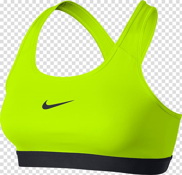 green sports bra nike